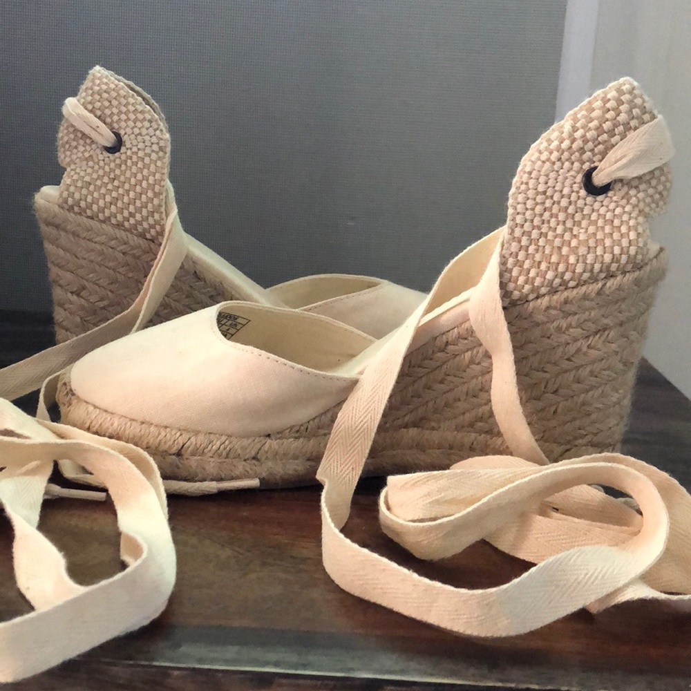 Soludos wedge heel espadrilles